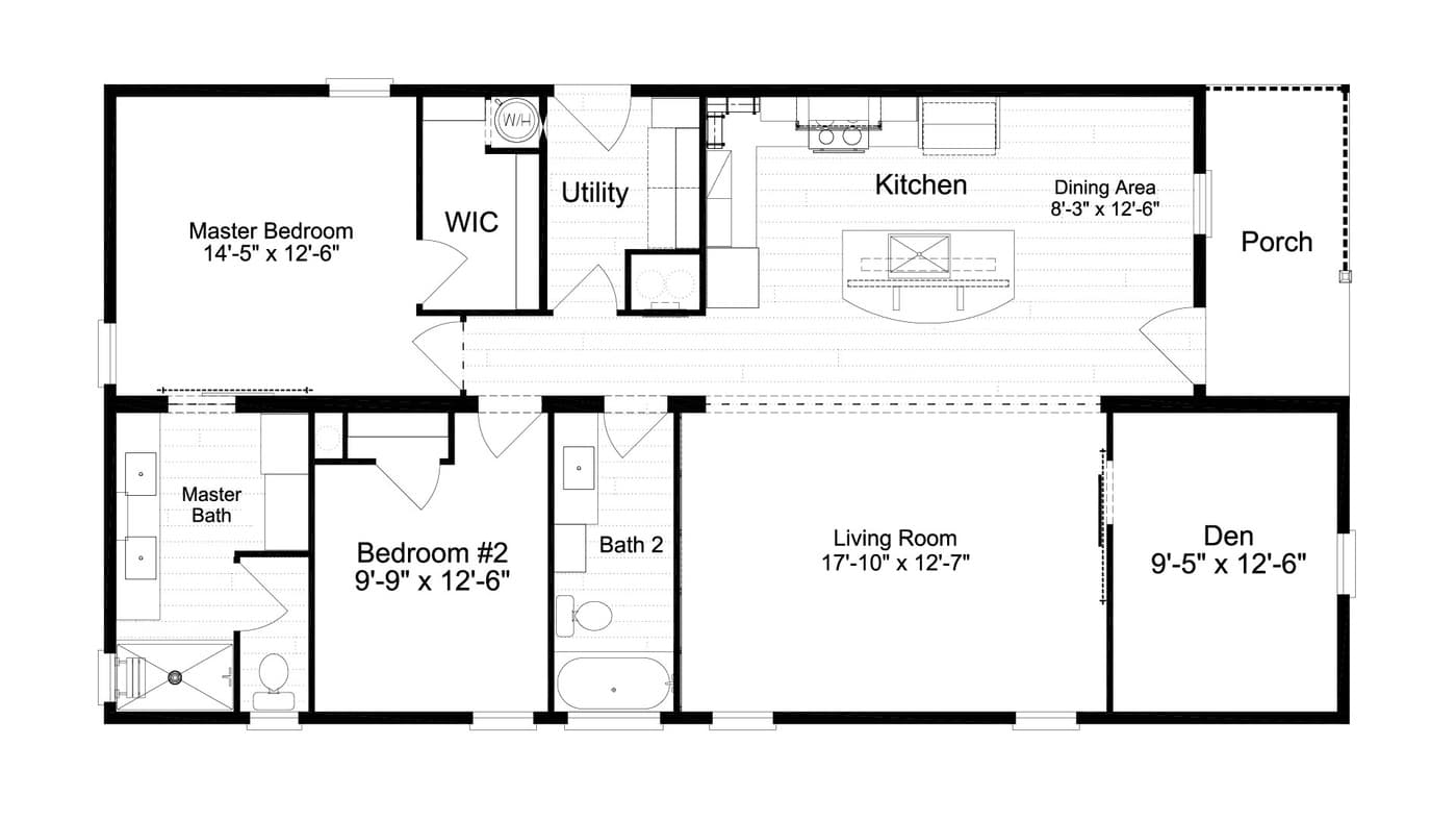 PH Alexa 28522A Floor Plan