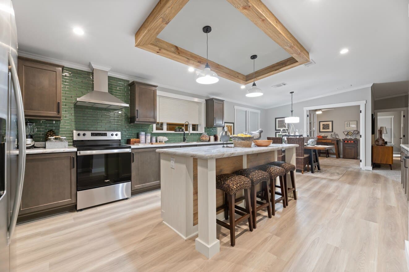 Spacious kitchen