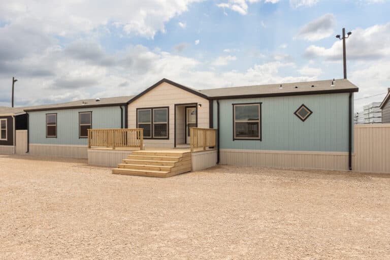 Modern Mobile Home Exterior